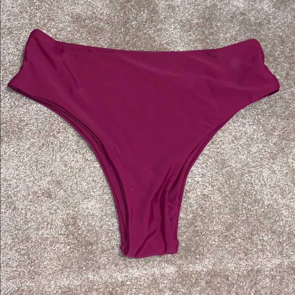 high waisted bikini bottoms